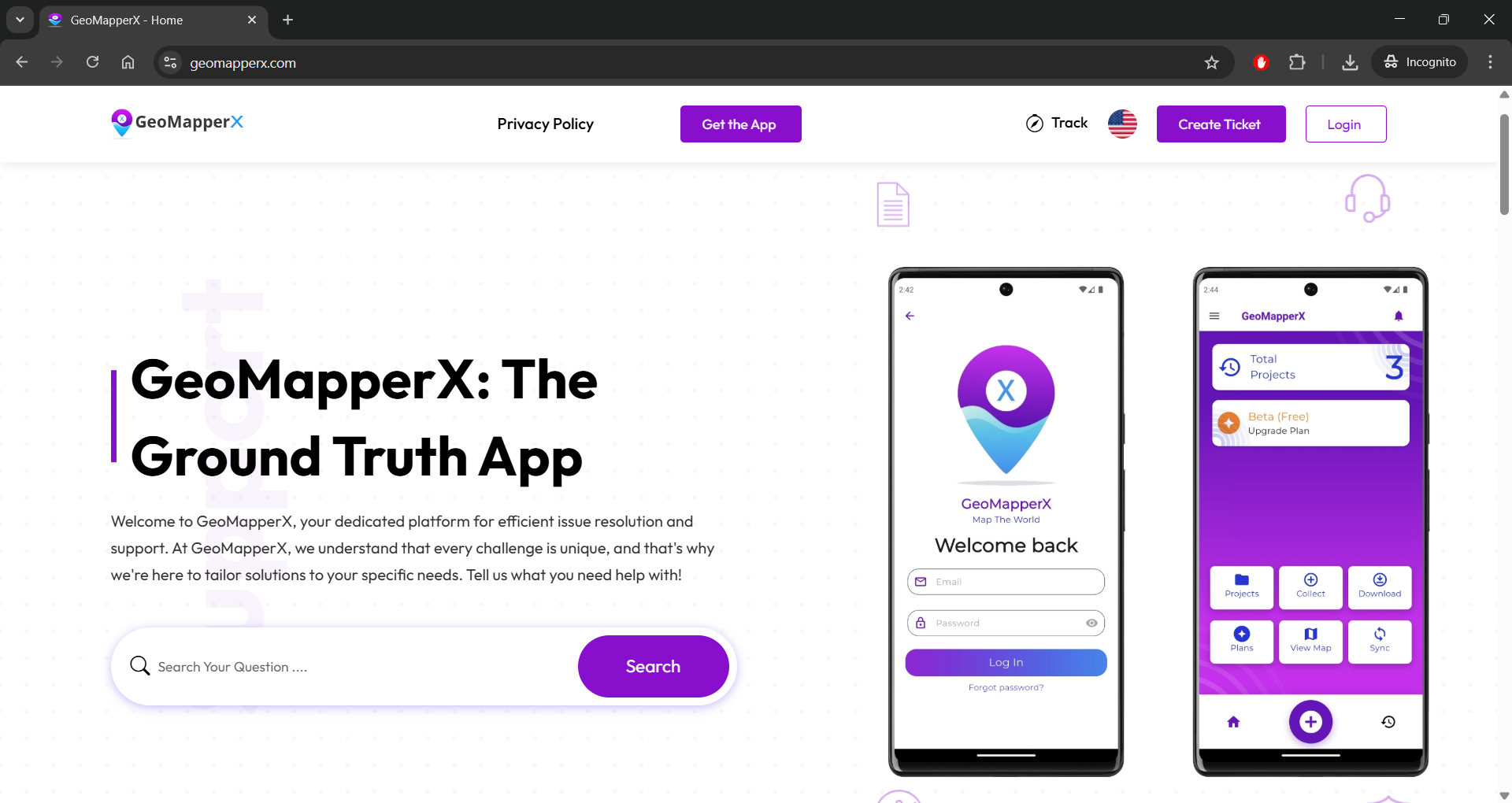 GeoMapperX: Web App