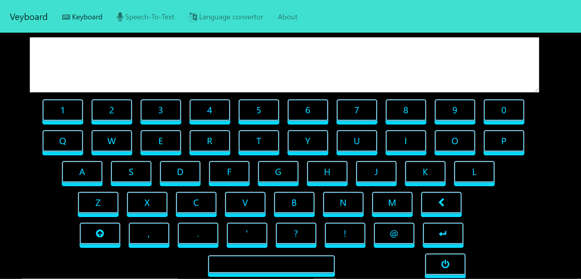 Virtual Keyboard